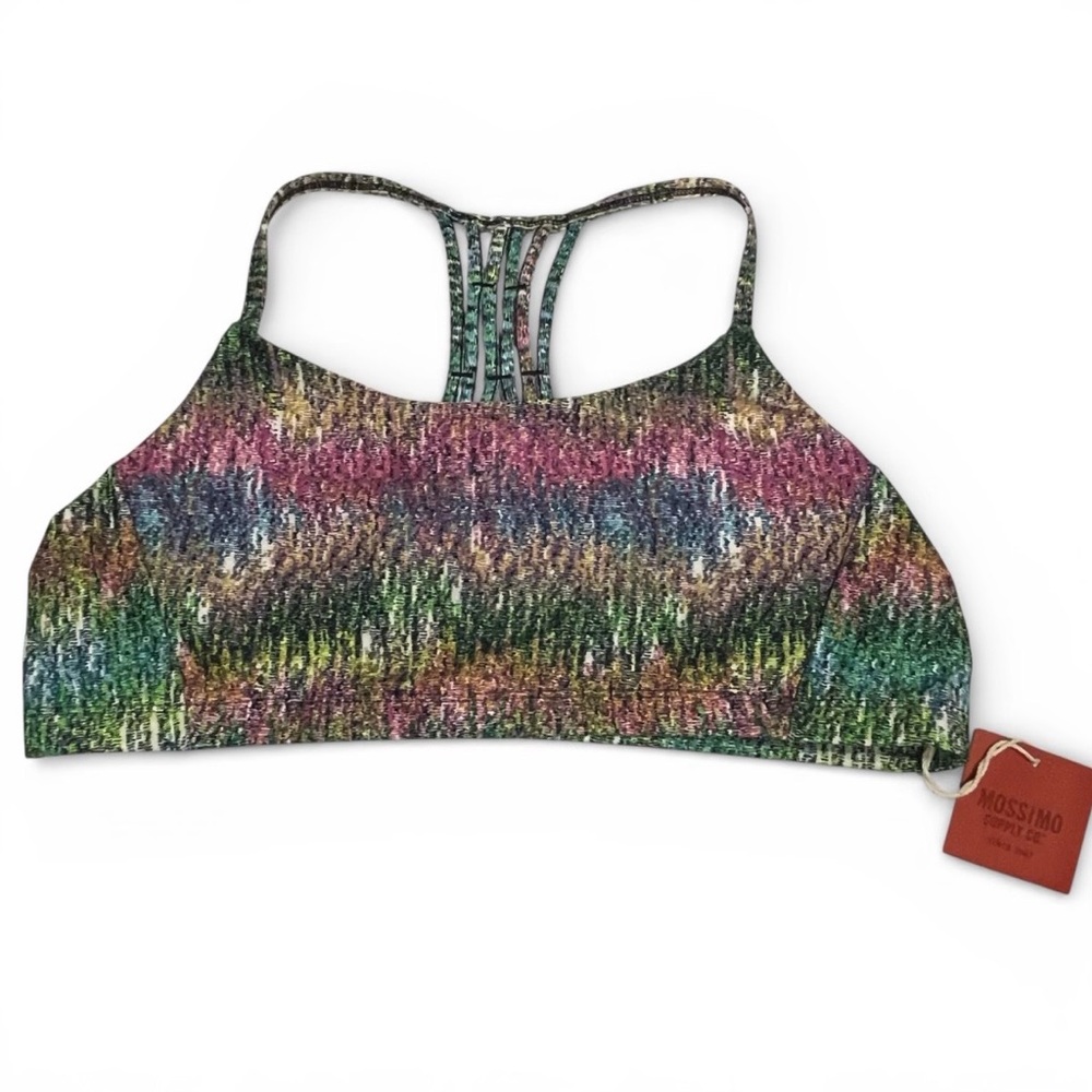 Mossimo - Stappy Razorback Colorful Bralette - XL - NEW!